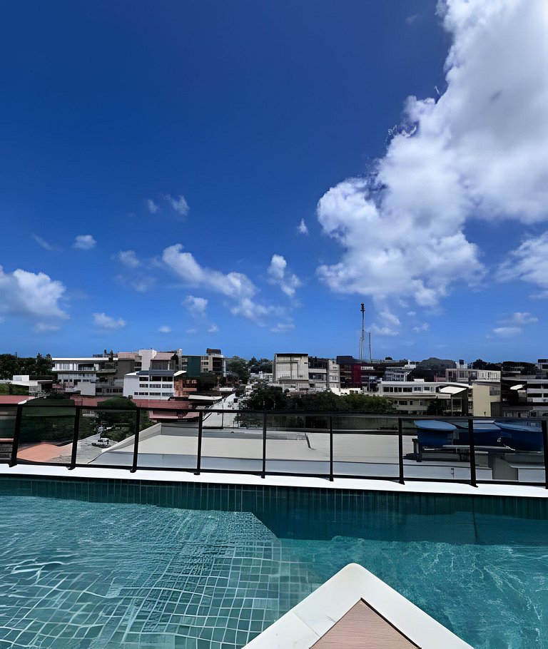 Seu refúgio no centro de Porto de Galinhas