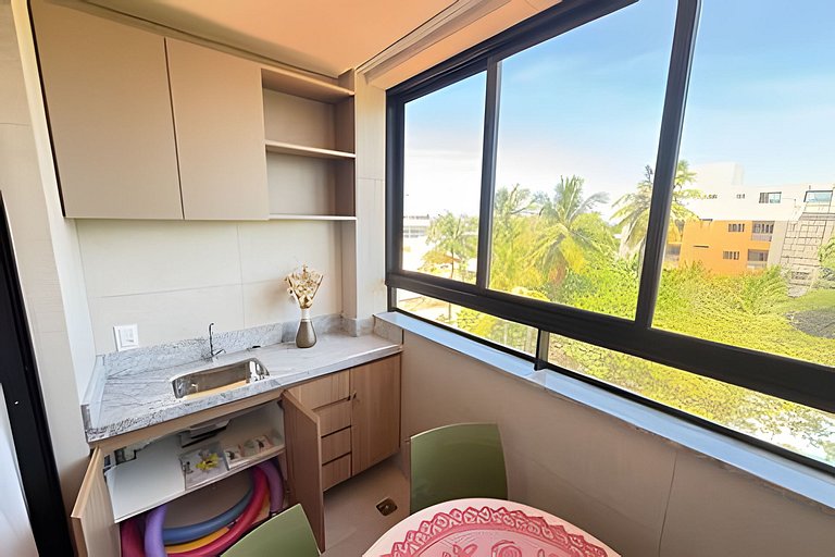 Flat2Q| 200m da Praia/Centro de Porto de Galinhas