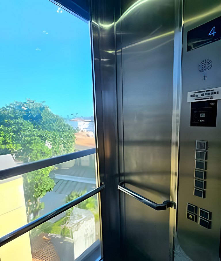 Flat 50m praia, Rooftop,próx Centro Porto Galinhas