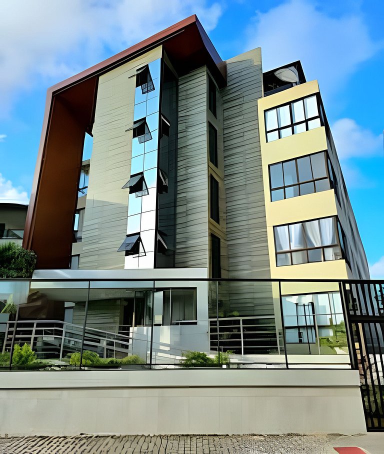 Flat 50m praia, Rooftop,próx Centro Porto Galinhas