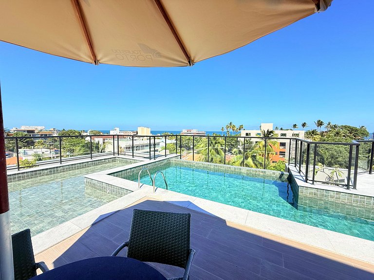 Seu refúgio a 200m das piscinas naturais em Porto de Galinha