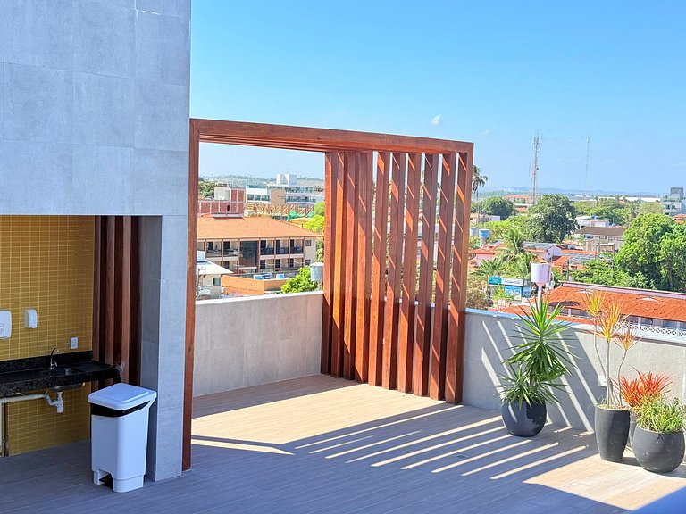 Seu refúgio a 200m das piscinas naturais em Porto de Galinha