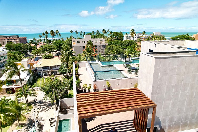 Flat2Q| 200m da Praia/Centro de Porto de Galinhas