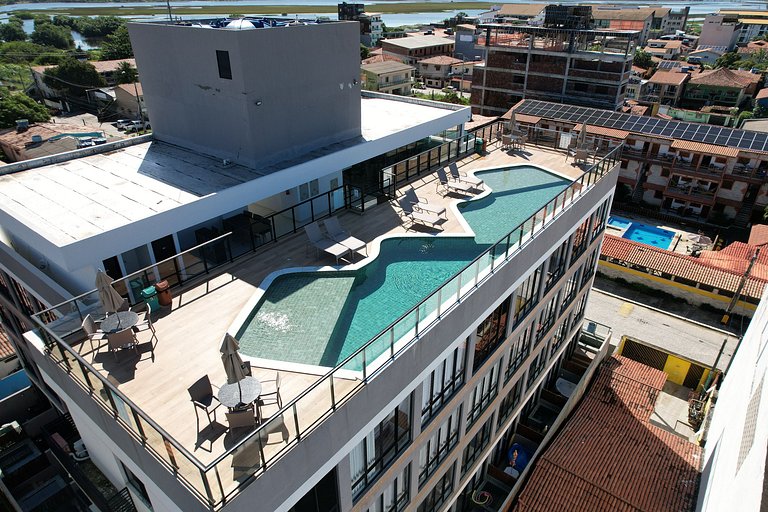 Seu refúgio no centro de Porto de Galinhas