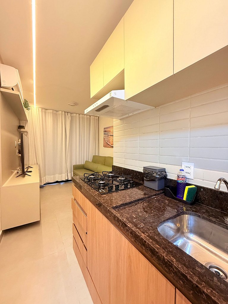 Flat2Q| 200m da Praia/Centro de Porto de Galinhas