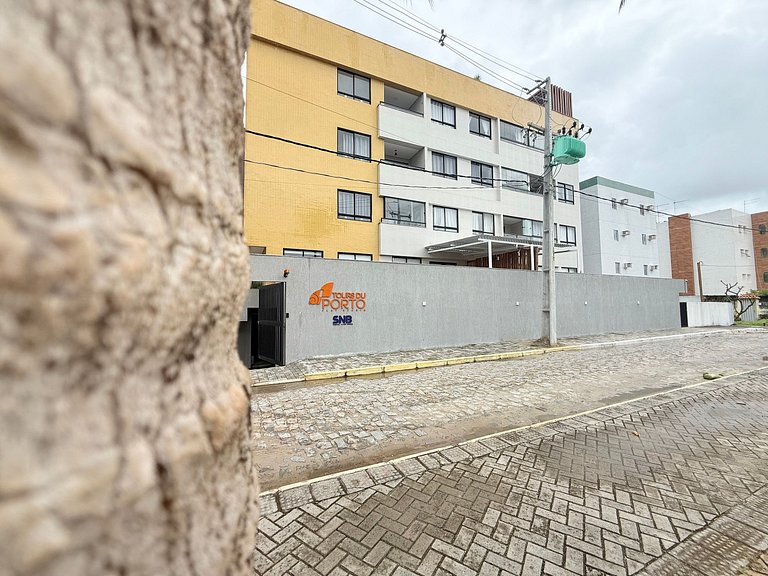 Flat2Q| 200m da Praia/Centro de Porto de Galinhas