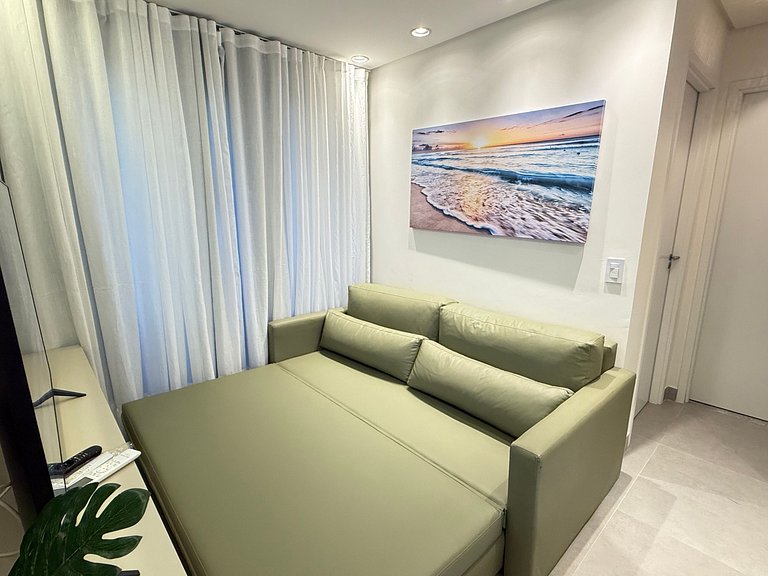 Flat2Q| 200m da Praia/Centro de Porto de Galinhas
