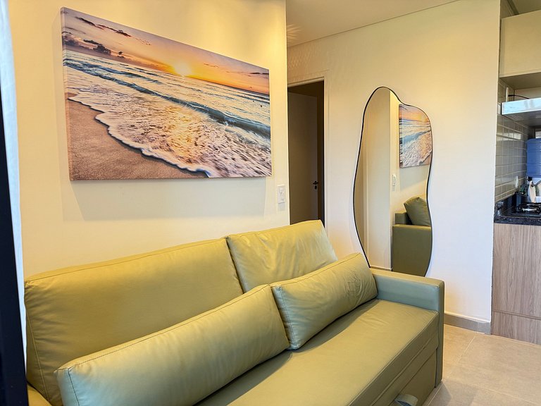Flat2Q| 200m da Praia/Centro de Porto de Galinhas