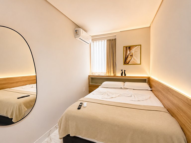 Flat 50m praia, Rooftop,próx Centro Porto Galinhas