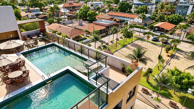 Flat2Q| 200m da Praia/Centro de Porto de Galinhas
