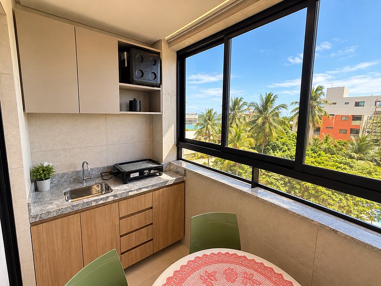 Flat2Q| 200m da Praia/Centro de Porto de Galinhas